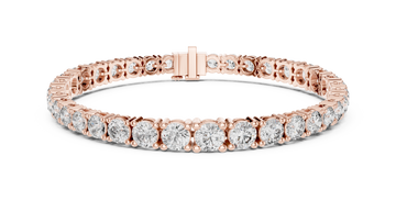 Luxury Multi-Size Round Lab-Grown Diamond Tennis Bracelet