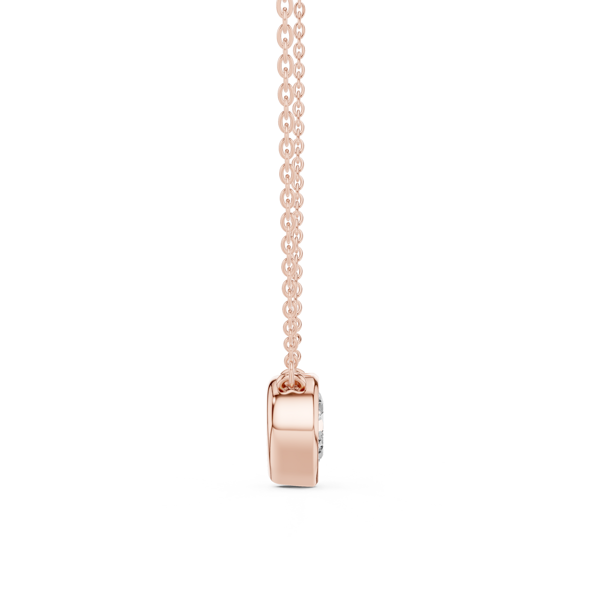 Heart Shape Lab-Grown Diamond Pendant