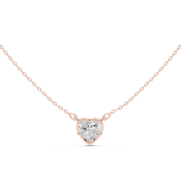 Heart Shape Lab-Grown Diamond Pendant