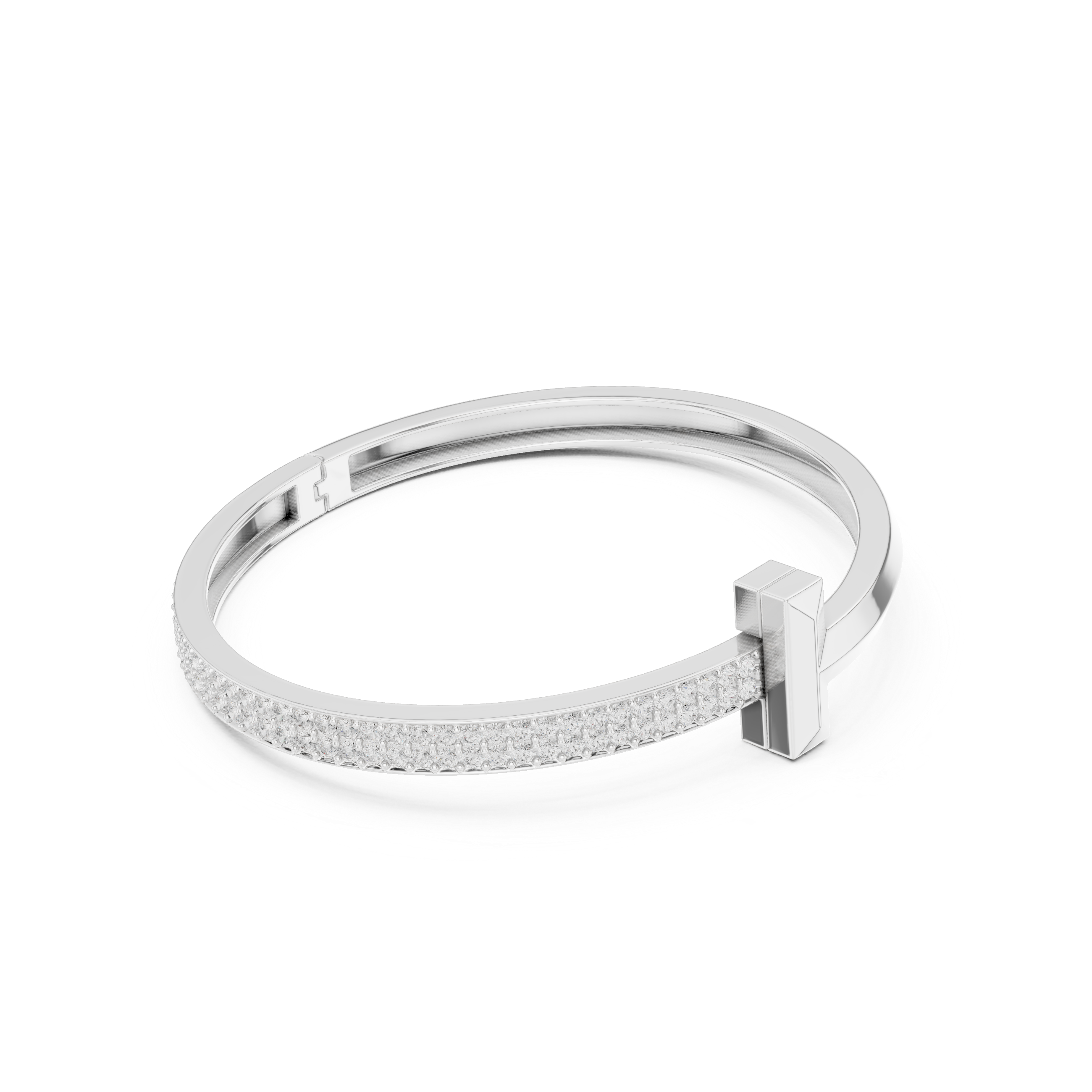 Luxury Pave Diamond Men’s Bracelet in Premium 14K Gold