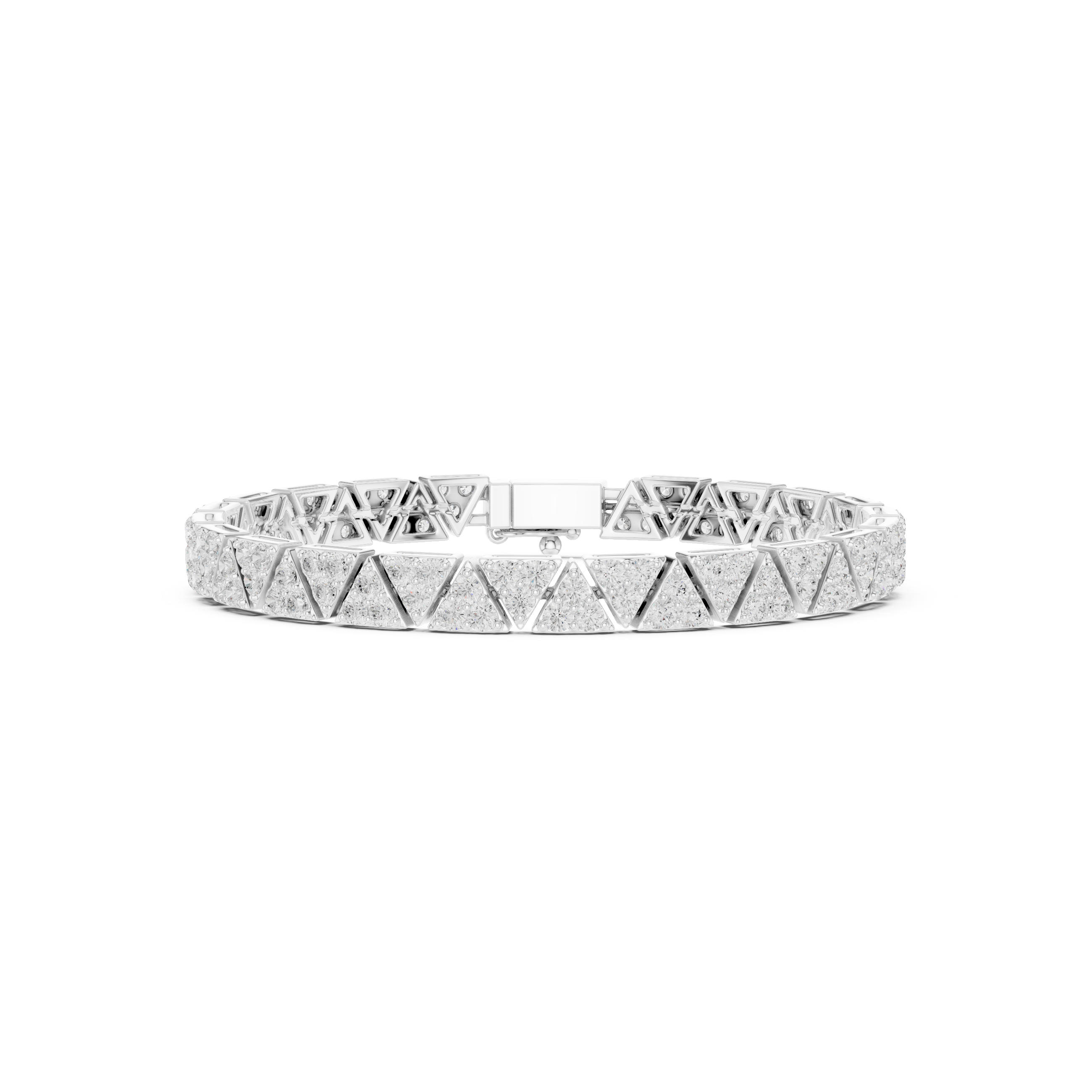 Luxury Men’s Diamond Tennis Bracelet in 14K Gold