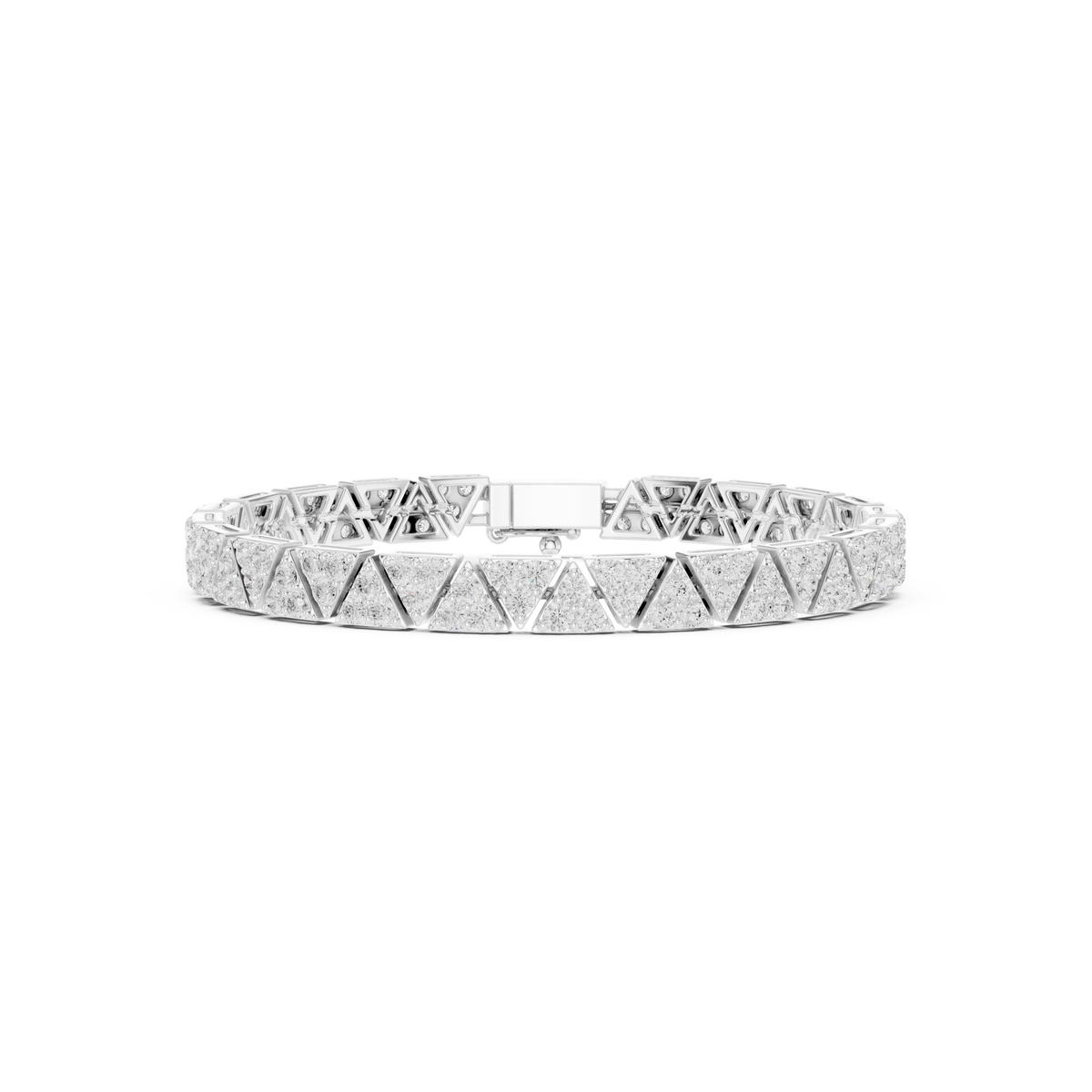 Luxury Men’s Diamond Tennis Bracelet in 14K Gold