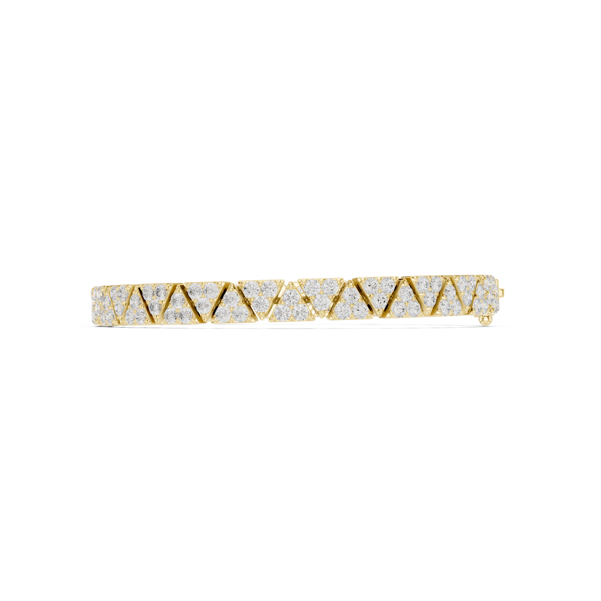 Luxury Men’s Diamond Tennis Bracelet in 14K Gold