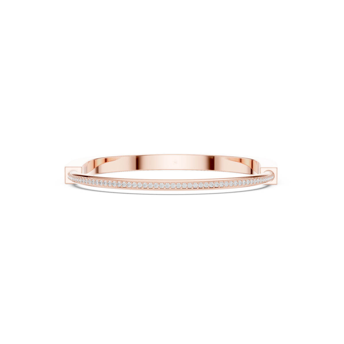 Luxury Men’s Diamond Gold Bangle Bracelet – Modern Designer Style