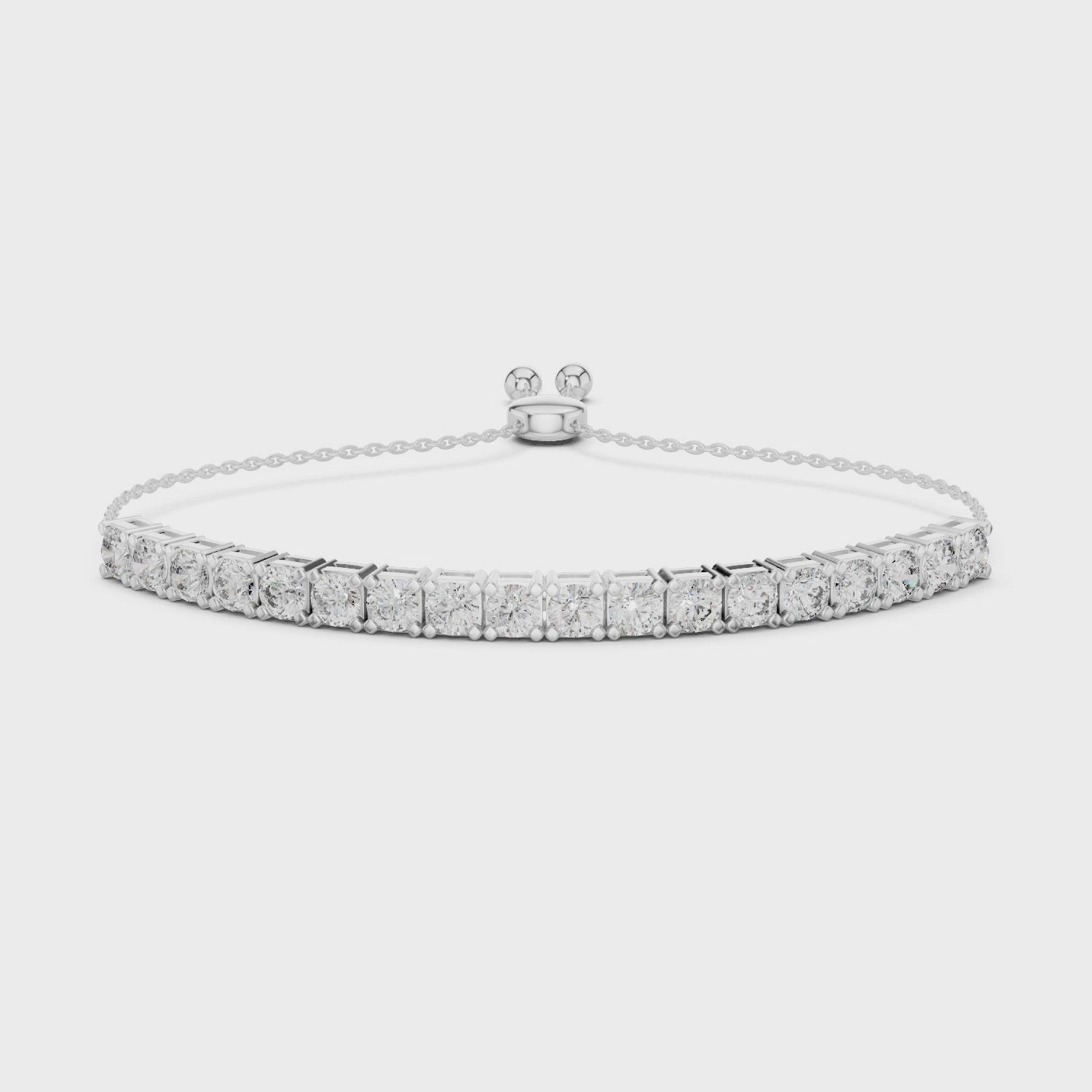 Luxury Adjustable Diamond Bracelet in 14K Gold