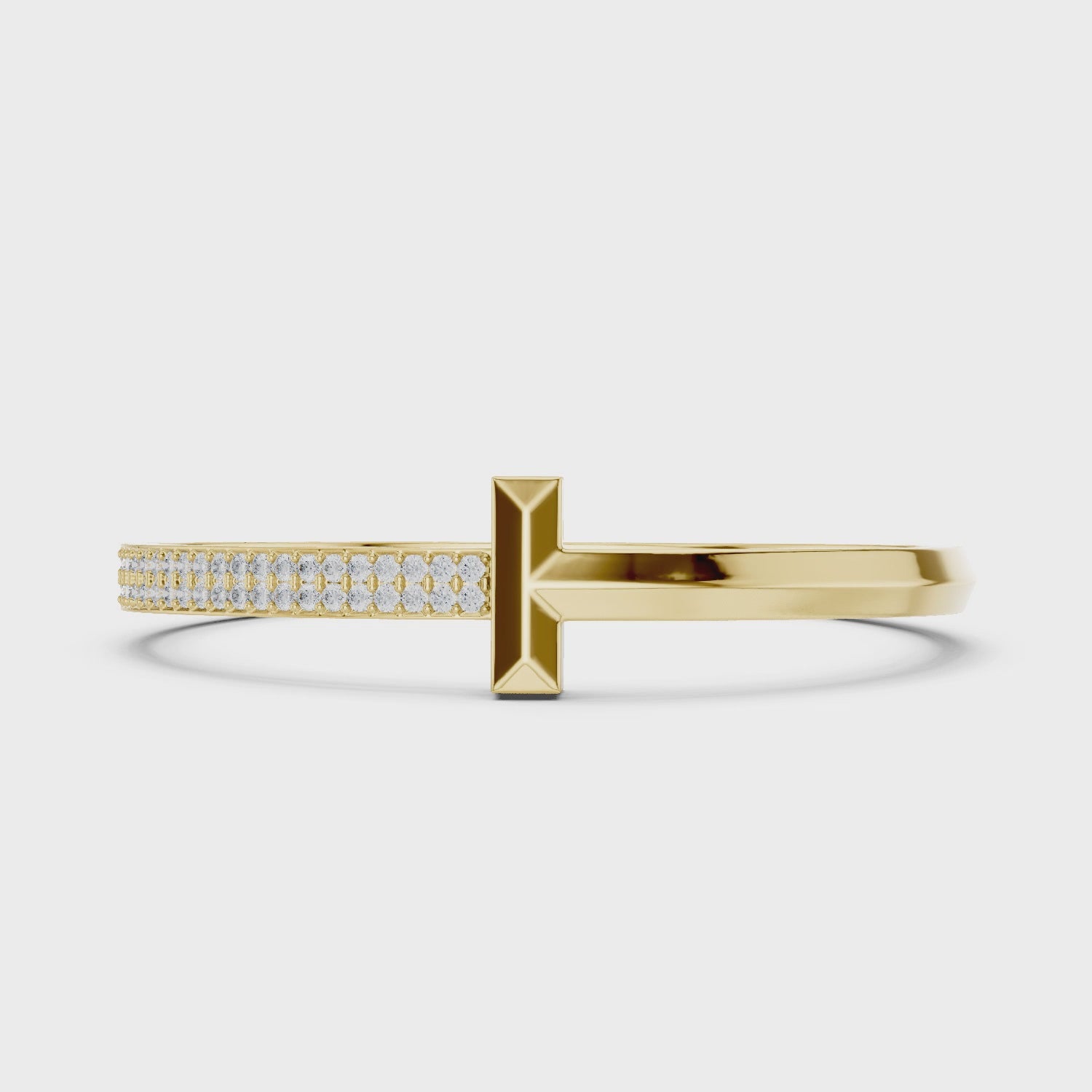 Luxury Pave Diamond Men’s Bracelet in Premium 14K Gold
